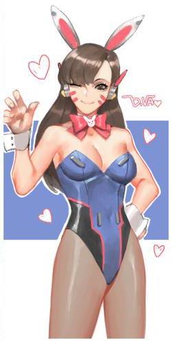 dva兔女郎图片