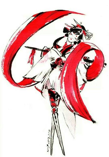 小袖之手手机壁纸