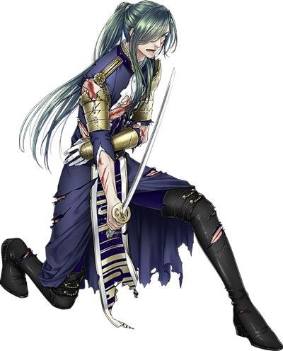 受伤-笑面青江极化立绘图片