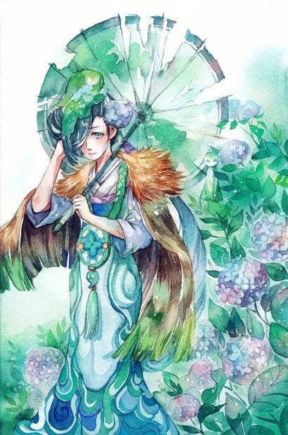 雨女同人壁纸