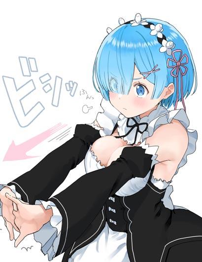 画师豆六雷姆图片