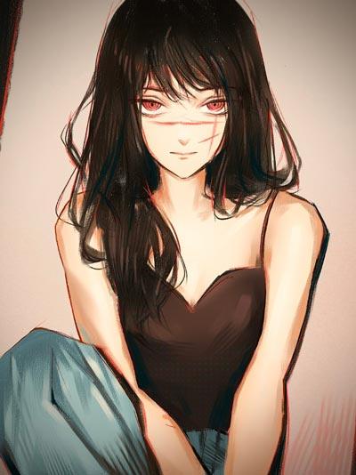 画师kozzzy画的电锯人美女笔者