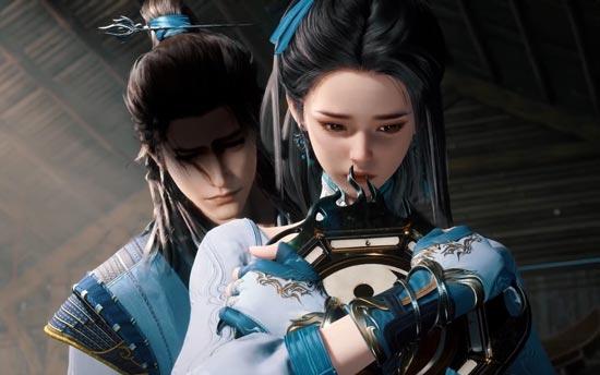 听着小师姐急促的喘息声，他气喘如牛，伸出手在小师姐那盈盈一握的娇躯上游走...