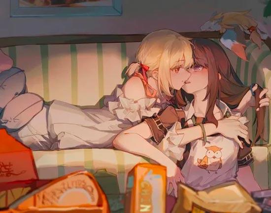 锦木千束和井上泷奈是百合吗？
