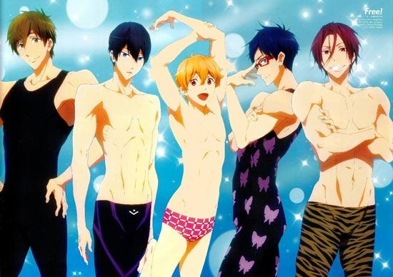free！男子游泳部