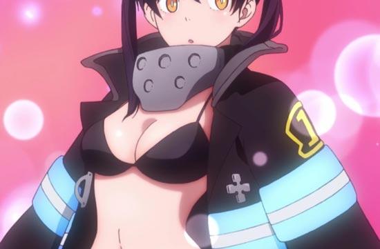 炎炎消防队猫女衣服被烧衣服有肉的福利是第几集？