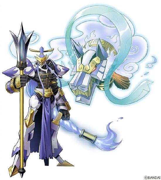 数码宝贝真君兽的设计原型是二郎神吗？