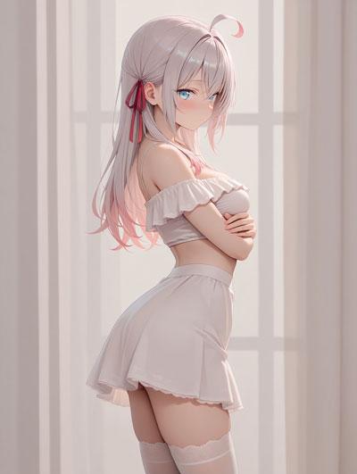 艾莉同学吊带裙图片