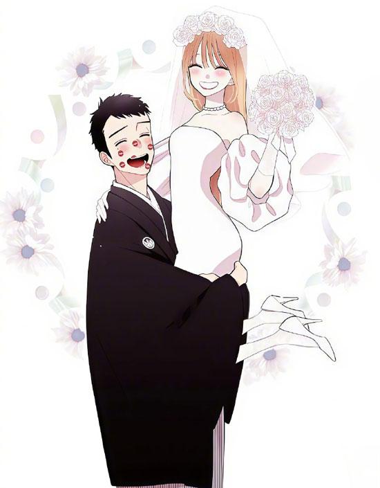 五条新菜和喜多川海梦结婚
