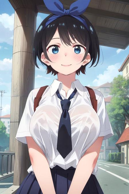 更科瑠夏JK制服图片