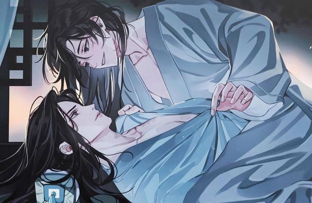 魔道祖师魏无羡蓝忘机初吻是哪一章？