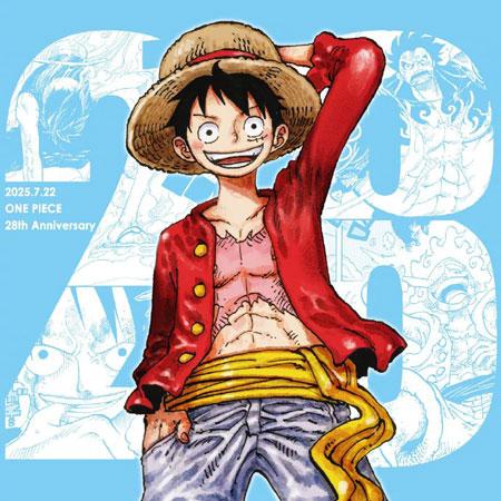 海贼王漫画连载第28周年，官方贺图公开