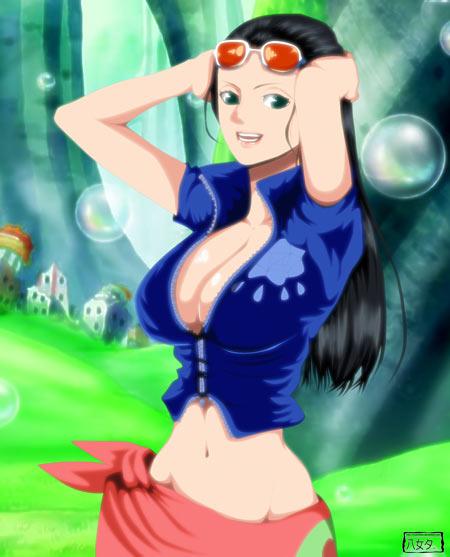 巨乳美女罗宾壁纸