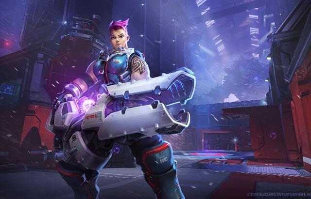 Overwatch查莉娅电脑壁纸