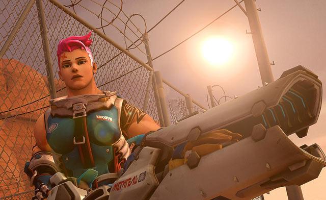 Overwatch查莉娅壁纸高清
