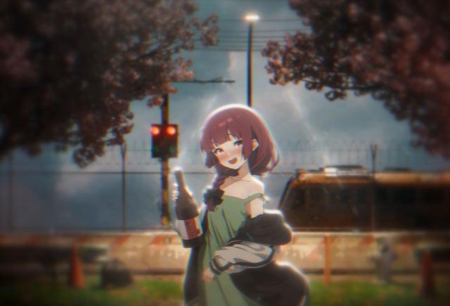 广井菊里的深酒日记是官方作品吗？