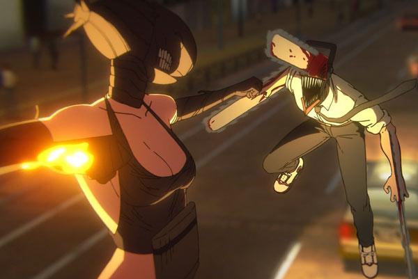 链锯恶魔VS炸弹恶魔动漫图片-电锯人蕾塞篇激烈战斗图片