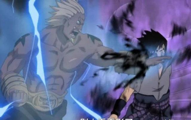 佐助VS四代雷影战