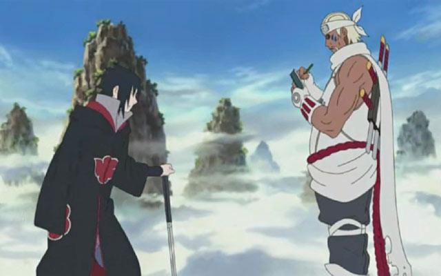 佐助VS奇拉比战