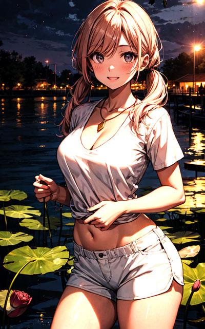 夏日女孩动漫壁纸高清