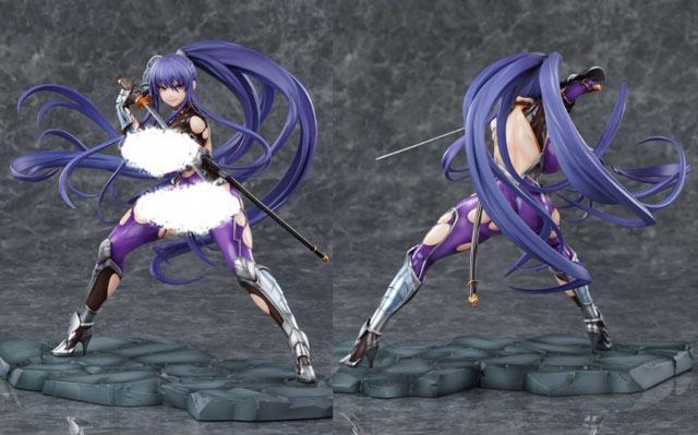 PURE对魔忍雪风2秋山凛子战斗服战破1/6手办开订