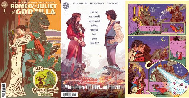 哥斯拉官方宣布单篇漫画《罗密欧与朱丽叶与哥斯拉》2026年4月8日发售