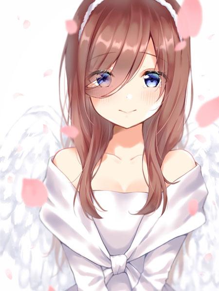 中野三玖婚纱壁纸