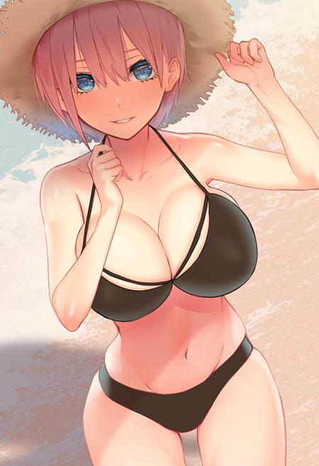 中野一花泳装动漫图片