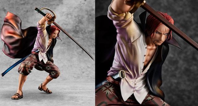 MegaHouse POP 海贼王记忆回放红发香克斯手办