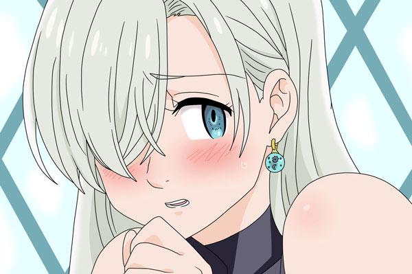 伊丽莎白害羞的壁纸