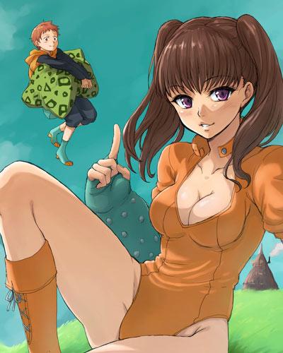 黛安x金动漫图片