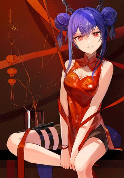 国风旗袍美女壁纸