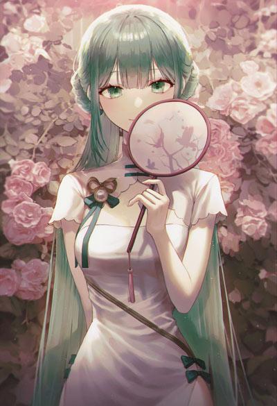 旗袍娘动漫壁纸