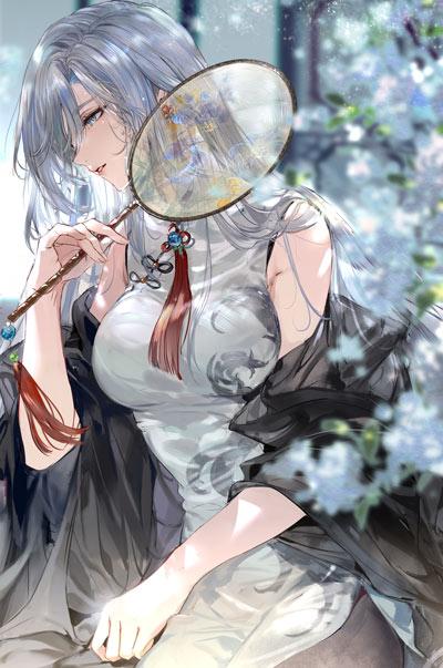 旗袍动漫美女壁纸