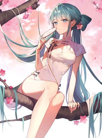 旗袍美女壁纸下载