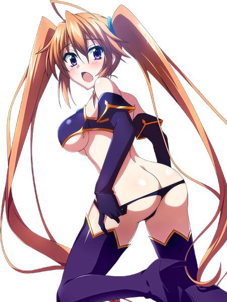 双马尾美少女紫藤伊莉娜动漫福利图片