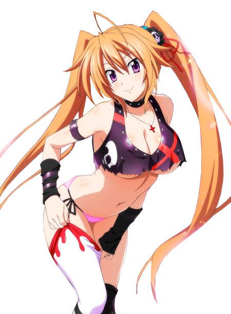 双马尾美少女紫藤伊莉娜动漫福利图片