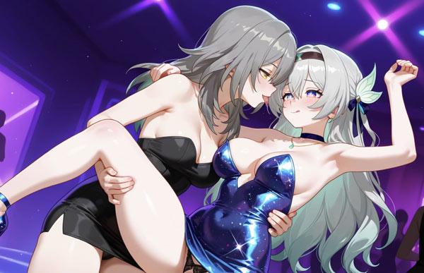 开拓者和流萤图片大全