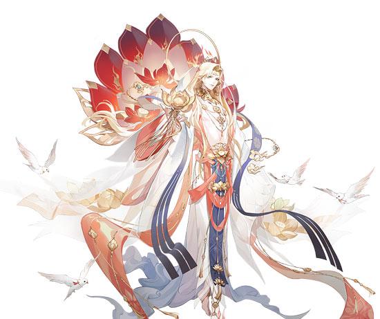 帝释天皮肤图片：莲华一梦