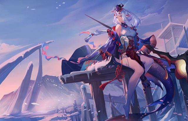 阴阳师千姬传记故事：高傲而美艳的人鱼公主