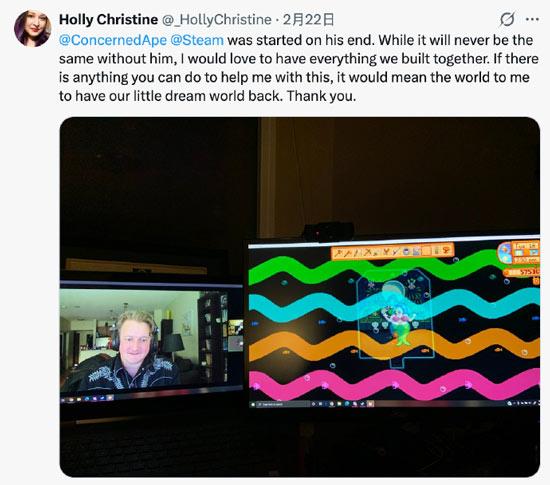 消息发出后，ConcernedApe 很快亲自回复，对她的遭遇表示深切遗憾，并且直接给出了找回存档的方法