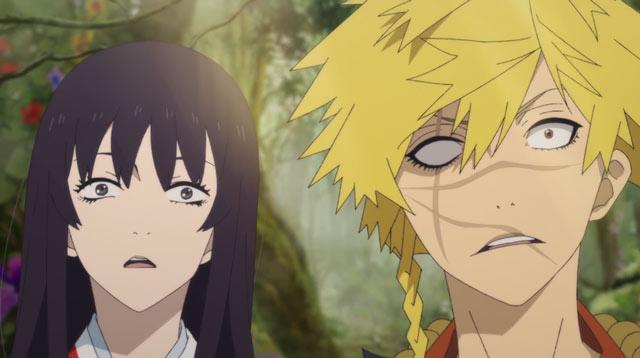 撞见这一幕的山田浅卫门桐马和亚左吊兵卫都非常震惊