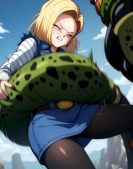 18号被沙鲁绑住的图片