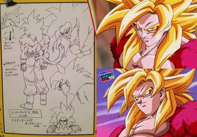 超级赛亚人4曾考虑过金色头发