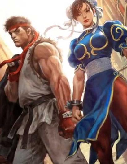 街头霸王ONLINE: 鼠标世纪-日本DALETTO公司开发的多人在线格斗游戏