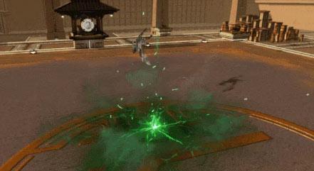 第二项技能采用二段突进衔接实体化蛇影的复合结构