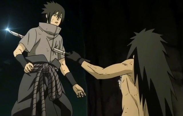 佐助被贯穿心脏