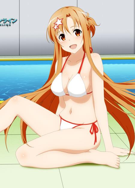 亚丝娜高清泳装壁纸