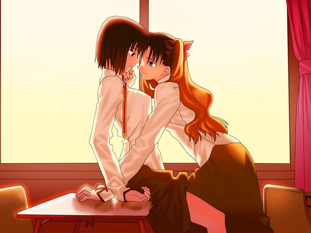 美缀绫子和远坂凛