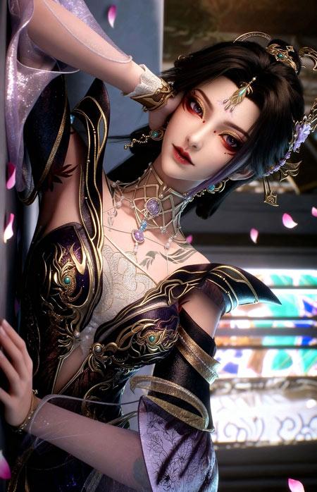 国漫女神古佩儿壁纸